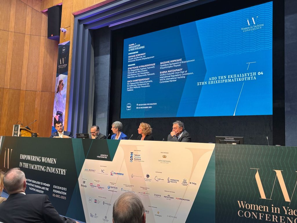 women in yachting elena matzaridou